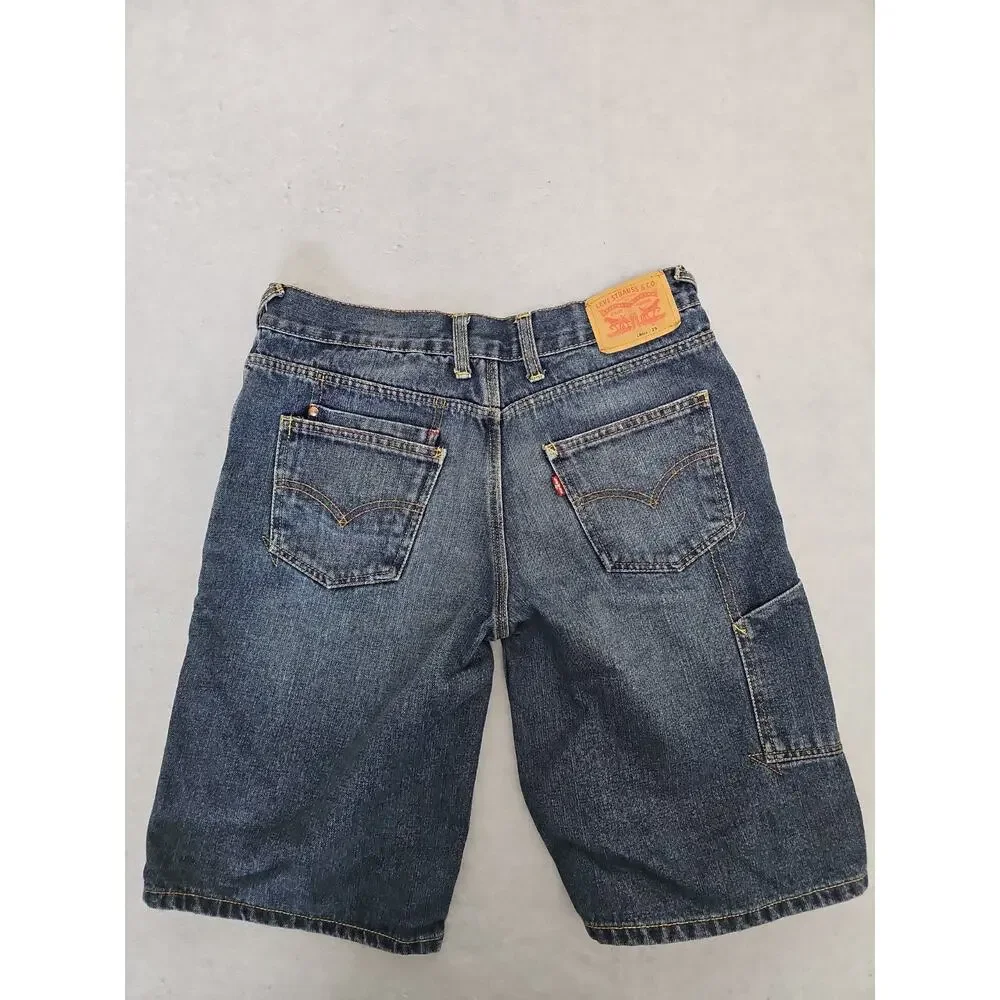 Levi's Boys Zip Fly Button Closure Belt Loops Short 18 Reg Waist 29 Jeans Sports